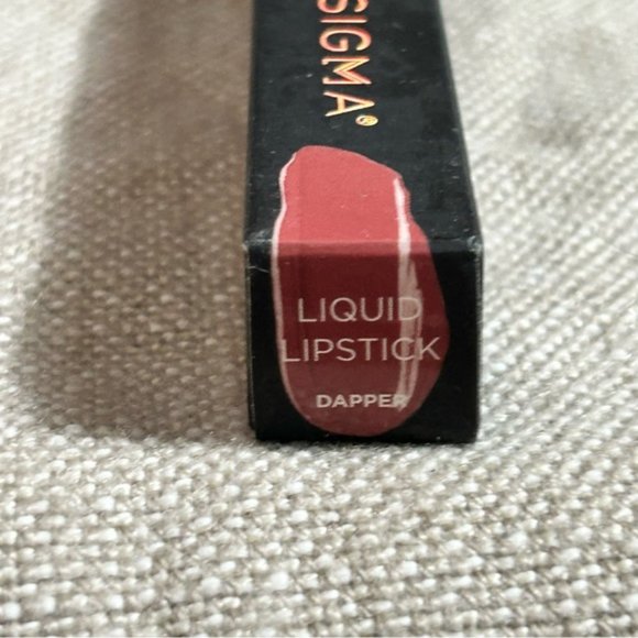 Sigma Beauty Liquid Lipstick - Dapper- NIB - Picture 5 of 6